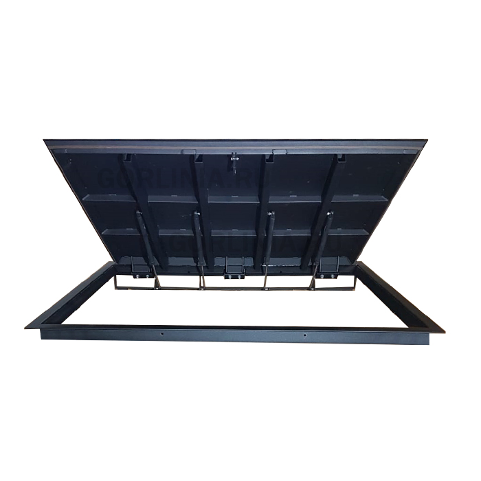 Люк рифленый гаражный