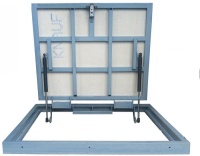 Так выглядит напольный люк АМО 1400п*900 